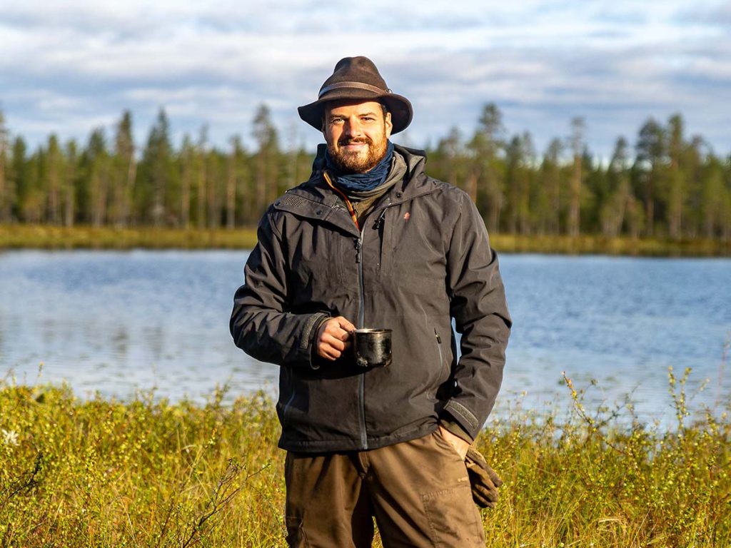 David Leichtle ist als Survival Instructor für LEBE DIE WILDNIS tätig.