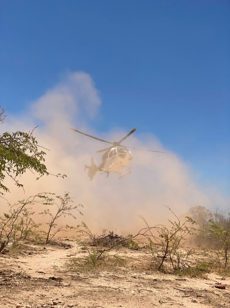 Bei der Produktion von 7vs.Wild Staffel 6 konnten wir die Teilnehmer teilweise nur mit dem Helikopter erreichen.